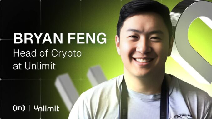 Bryan Feng on Unlimit’s Role in Web3 Payments Growth Unlimit’s Vision for Web3: Crypto On-Ramps, DeFi, and Payment Trends