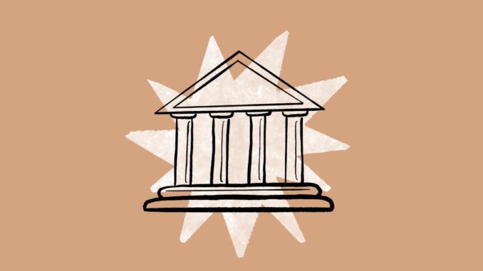 Anthropic urges AI regulation to avoid catastrophes Image of a government building from Anthropic as the artificial intelligence company urges regulation, or potential federal legislation, to mitigate the potential risks and dangers of AI to society.