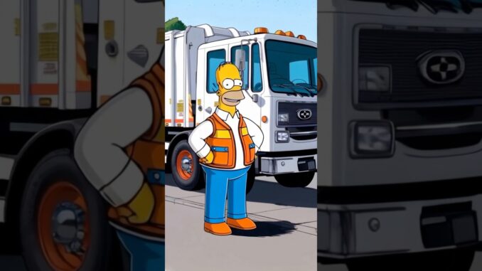 BREAKING NEWS “TRUMPS” Garbage Speech |Homers Not Amused| #animation  #ai