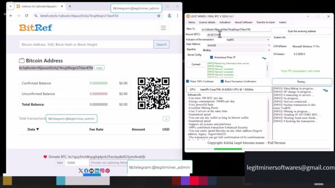 HOW TO MINE BITCOIN ON ANY LAPTOP in 2024 | Crypto Mining Tutorial |