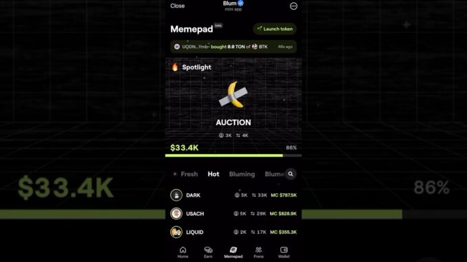 How To Buy Meme Coins On Blum Memepad: A Biginner’s Guide  #crypto #memecoin #100xgems