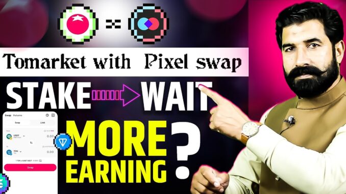 Tomarket with Pixel Swap | Tomarket Airdrop | Tomarket Withdraw | Crypto Mining bot News | Albarizon
