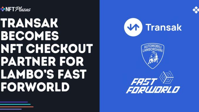 Transak Becomes NFT Checkout Partner For Lamborghini Transak Becomes NFT Checkout Partner For Lamborghini