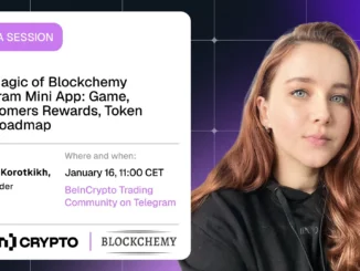 Blockchemy X Beincrypto AMA Session – The Magic of Blockchemy Telegram Mini App: Game, Newcomers Rewards, Token and Roadmap