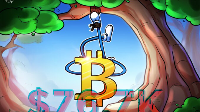 4 signs that $76.7K Bitcoin is probably the ultimate low 4 signs that $76.7K Bitcoin is probably the ultimate low