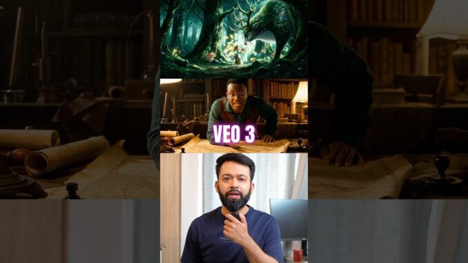 🔥 Google just announced VEO 3 at Google I/O 2025 #google #veo #ai #ainews