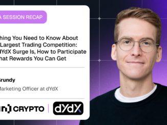 dYdX x BeInCrypto AMA Session