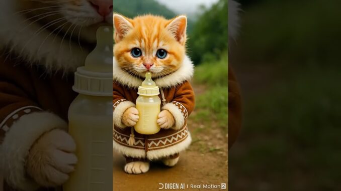 Meow Meow Cat #cat #kitten #cute #fun #live #news #fun #fyp #shorts #shortsfeed #viral #trending #ai