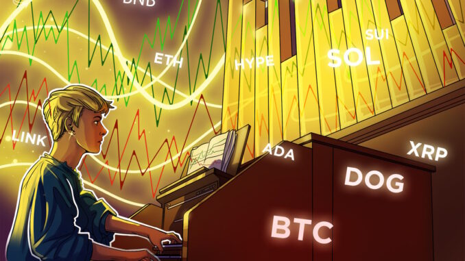 Price predictions for BTC, ETH, XRP, BNB, SOL, DOGE, ADA, Price predictions for BTC, ETH, XRP, BNB, SOL, DOGE, ADA, SUI, HYPE, LINK