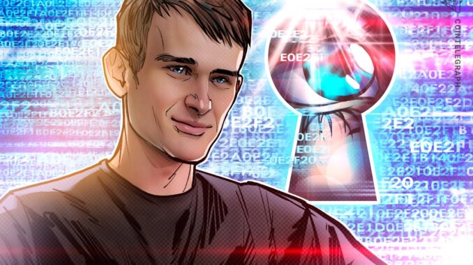 Vitalik Pushes Pluralistic IDs for Digital Privacy
