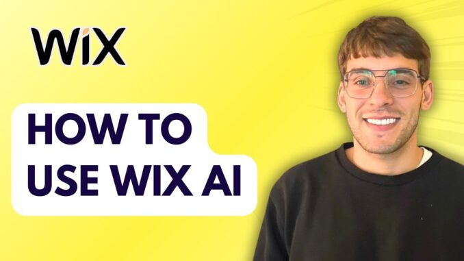 How to Use Wix AI [2025 Guide]