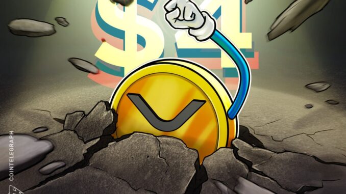 Uptick in XRP Whale Accumulation Could Catalyze Price Rally to Uptick in XRP Whale Accumulation Could Catalyze Price Rally to $4