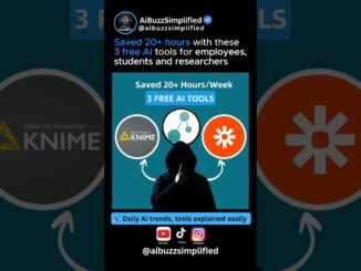 These 3 Free AI tools = 🔥 for students and employees #ai #ainews #aitools
