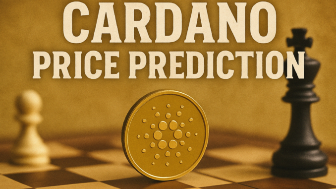 Cardano price prediction: is ADA price likely to hit $0.50 Cardano price prediction: is ADA price likely to hit $0.50 or $5 first? the latest calls from experts here