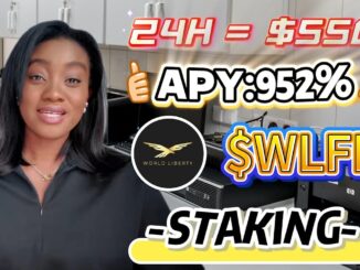 Crypto Bull Market Guide: Stake WLFI Token Project & Earn 952% APY