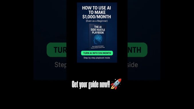 Get your step by step Ai guide with the link in bio!🔥🤖