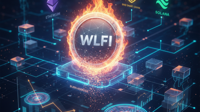 Trump affiliated World Liberty Financial executes $1.43M token burn amid WLFI