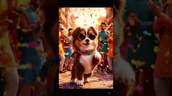 Dog dance ||  🐕 #newsong #punjabisong #music #song #love #facts #aivideo #funny #ainews