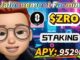 Guide crypto : Staking ZRO token en LayerZero pour 952% APY