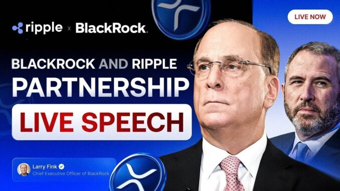 LIVE: BlackRock Confirms Partnership with XRP! This Changes Everything for Crypto!
