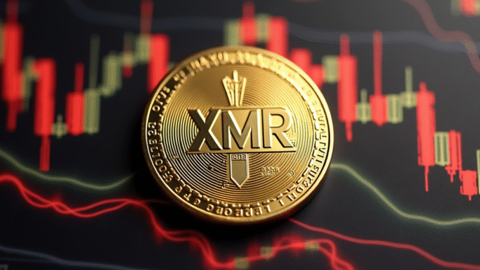 Monero Price With Token Symbol