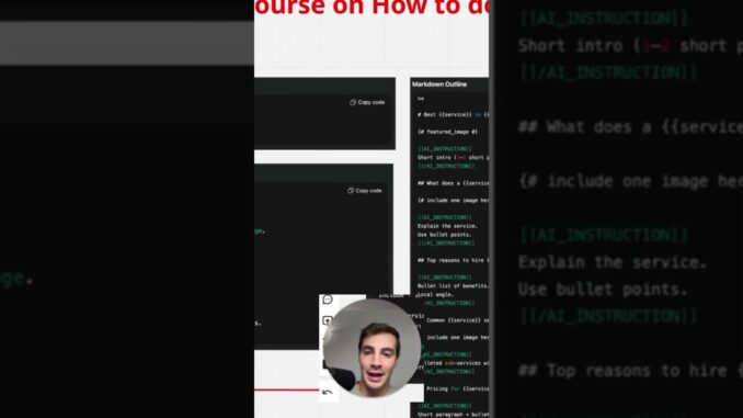 How to do Programmatic SEO with AI (pSEO Course for Beginners