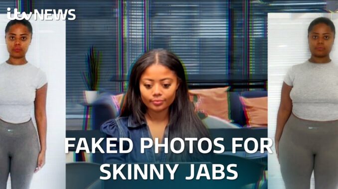 Exclusive: 'AI photos allowed me to buy weight-loss jabs' | ITV News