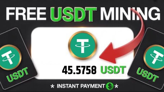 Free Usdt Mining Site | New Free Usdt Mining Site | Usdt Mining Site 2026 | New Crypto Mining Site