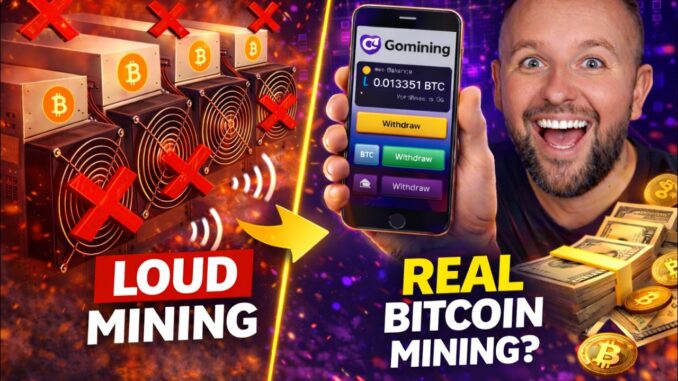 How to Mine Bitcoin with GoMining (Full Beginner-to-Pro Guide)