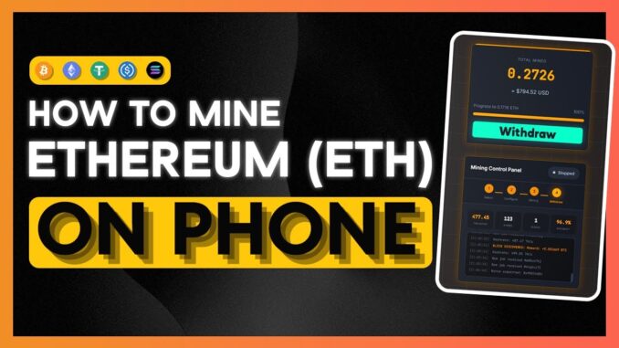 How to Mine ETH on Phone 2026: Free Ethereum Cloud Mining App Tutorial (iPhone & Android)