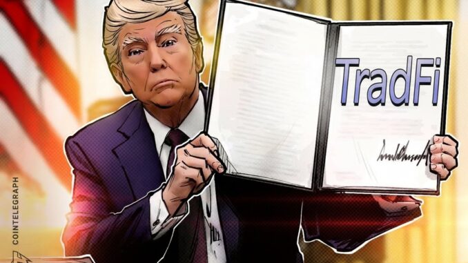Crypto, TradFi Execs Mingle At Trump Crypto Event
