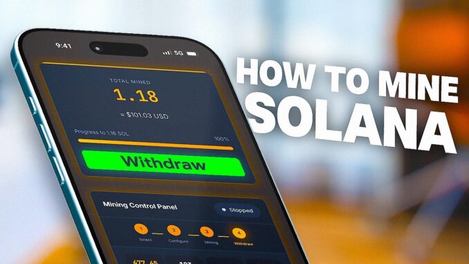 How to Mine Solana (SOL) in 2026 Without Hardware | Cloud Mining Tutorial