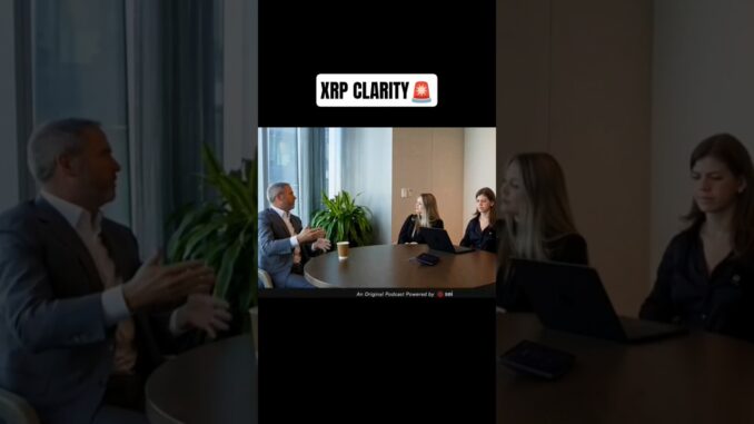#XRP CLARITY NEWS BRAD GARLINGHOUSE 🚨