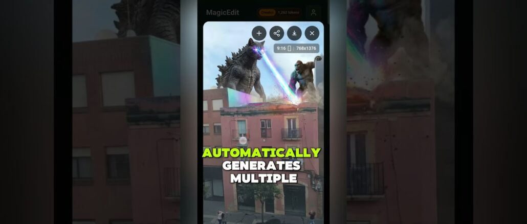 Catzilla on your roof (Guide) #ai