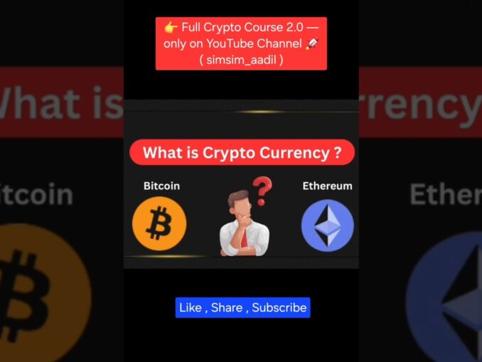 Crypto basics in 45 sec ⏱️Full guide on YouTube 🔥 #crypto #trading #bitcoin #simsim