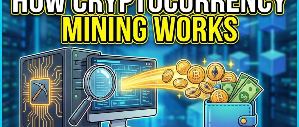 How Cryptocurrency Mining Works – Why Computers Are Solving Puzzles for Money.