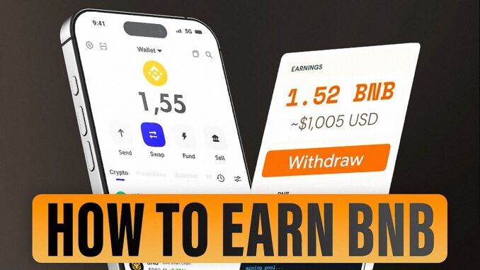 How to Earn Passive BNB on Phone in 2026: Simple Mining Tutorial