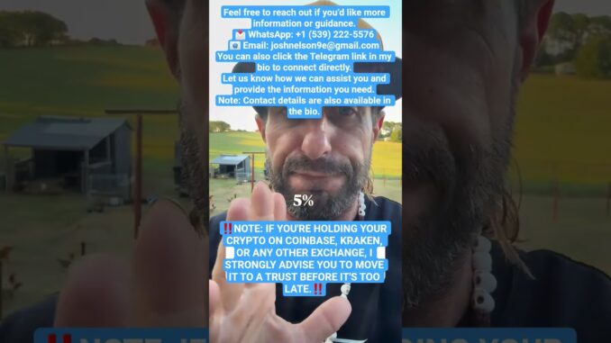 Scary news about " crypto " today. All crypto holders must listen 🙌  #cryptonews #blockchain