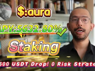 🧠 Solana staking for beginners — real aura mining with stable 5632.80% APY returns!