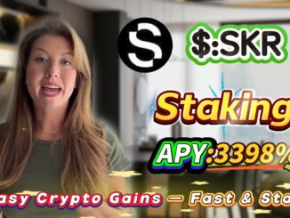 🚀 Solana zero-risk mining tutorial — real SKR staking with 3398% APY rewards delivered!