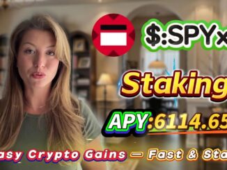 🚀 Solana zero-risk mining tutorial — real SPYx staking with 6114.65% APY rewards delivered!