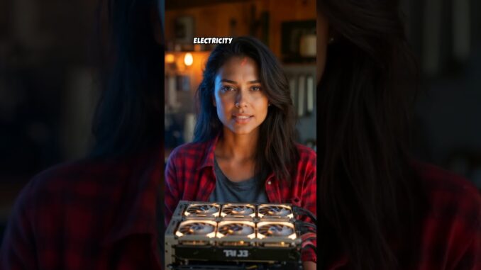 This GPU Setup Heats My House AND Makes Money #cryptomining #clever