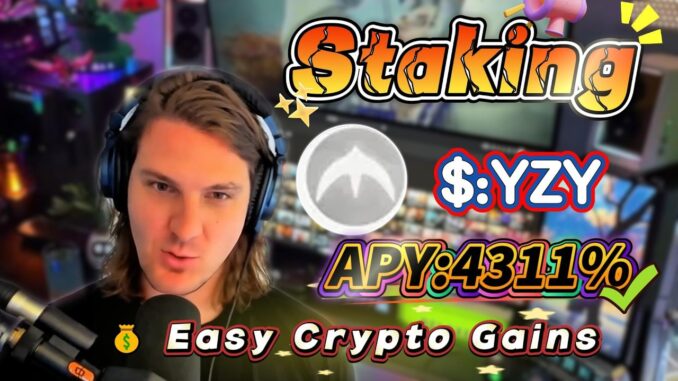 💵 Zero-risk Solana YZY staking guide — even beginners can easily earn 4311.07% APY profits!