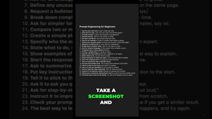 24 Simple AI Prompt Tips for Beginners