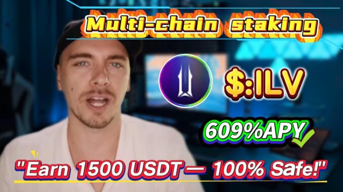 Earn 609.44% Annual Yield with ILV Staking, No-Risk Mining for Beginners