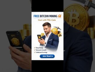 Easy & Free Bitcoin Mining 💰 Start Earning Today! #Shorts