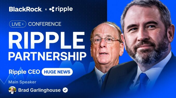 LIVE: Brad Garlinghouse on Clarity Act - Ripple and BlackRock Partnership! XRP Price Prediction