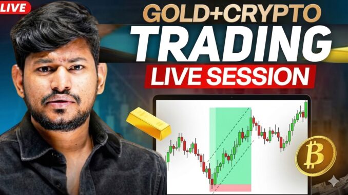 🌴|| Live Trading - Crypto and Gold | 21 April  | - IITian Trader #cryptotrading