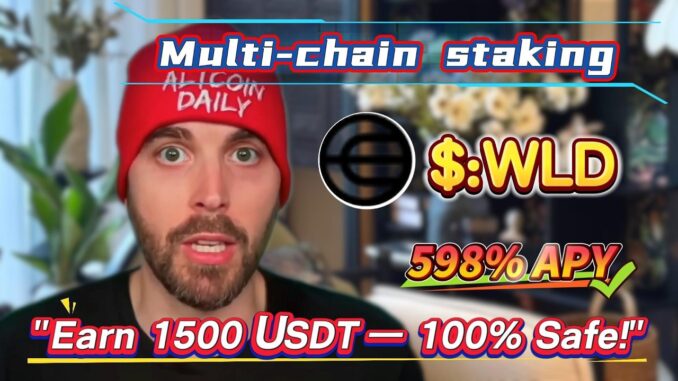No-Risk Mining Guide: Earn 598.08% Annual Yield with WLD Staking!