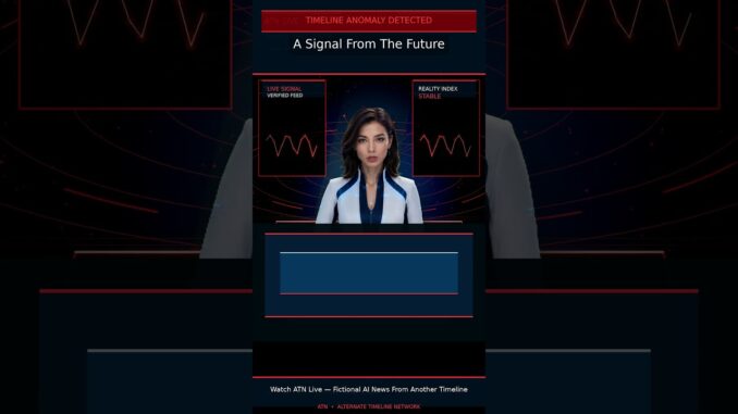 A Signal From The Future | ATN Fictional AI News